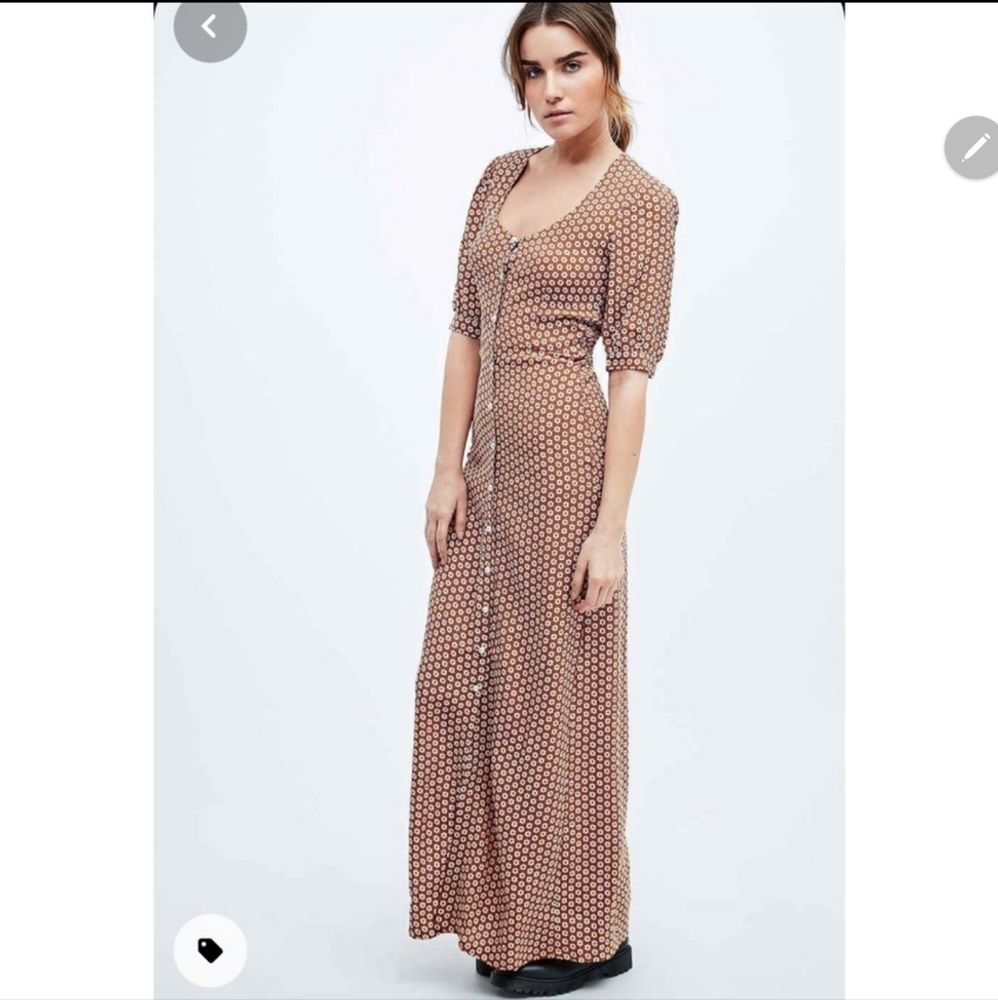 🍋For Love and Lemons Montana Maxi Dress